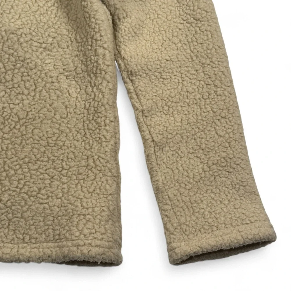 Vineyard Vines Kids‎ XL 18 Tan Fleece Quarter Zip Pullover Sweater Youth - Picture 9 of 10